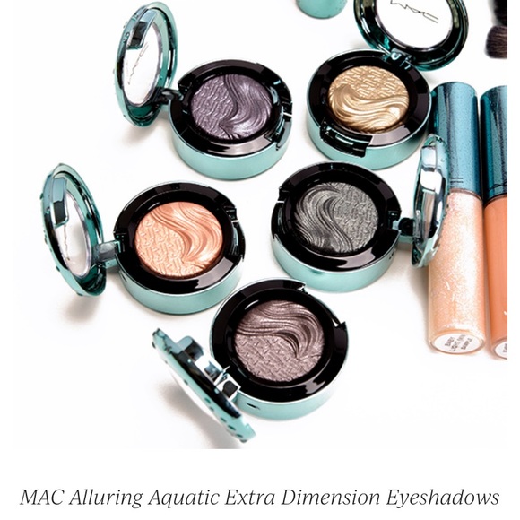 3 x Alluring Aquatic Extra Dimension Eyeshadow Collection MAC - Picture 7 of 17